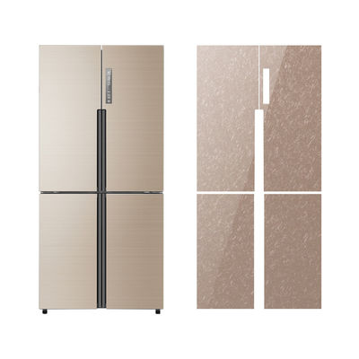 Stain Resistance Tempered Glass 4mm Fridge Door Panel